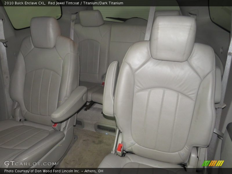 Red Jewel Tintcoat / Titanium/Dark Titanium 2010 Buick Enclave CXL