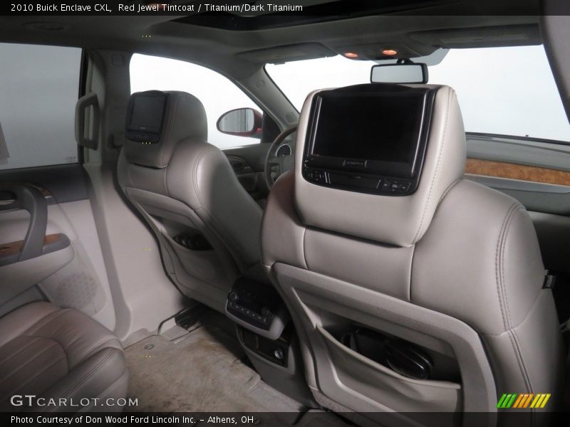 Red Jewel Tintcoat / Titanium/Dark Titanium 2010 Buick Enclave CXL