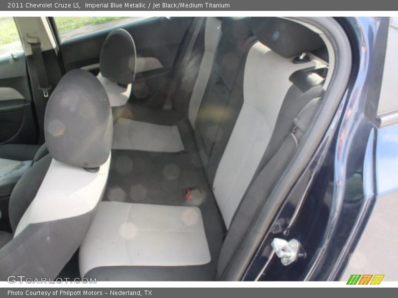 Imperial Blue Metallic / Jet Black/Medium Titanium 2011 Chevrolet Cruze LS