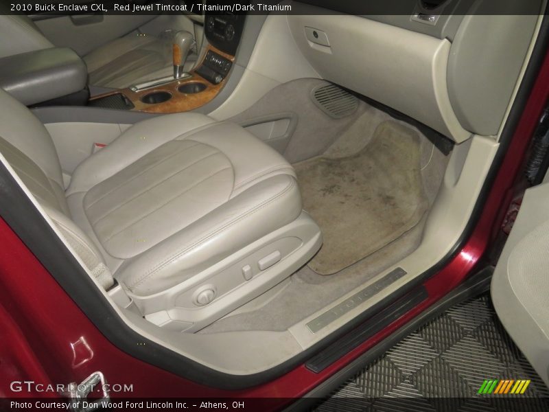 Red Jewel Tintcoat / Titanium/Dark Titanium 2010 Buick Enclave CXL