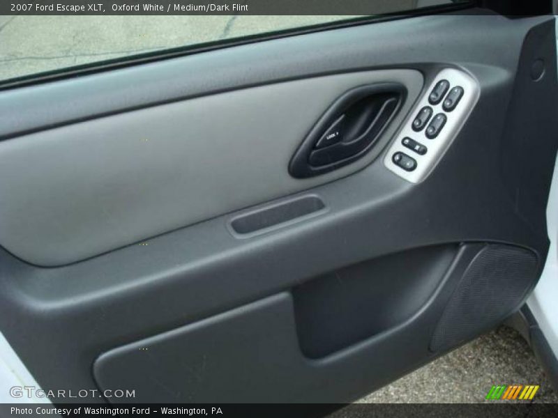 Oxford White / Medium/Dark Flint 2007 Ford Escape XLT