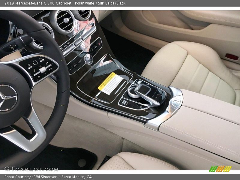 Polar White / Silk Beige/Black 2019 Mercedes-Benz C 300 Cabriolet