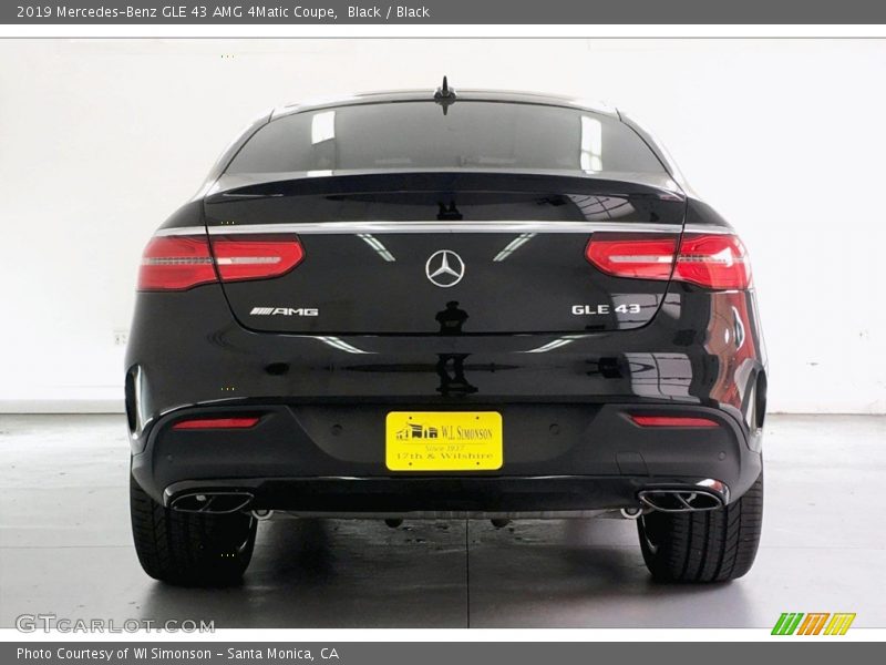 Black / Black 2019 Mercedes-Benz GLE 43 AMG 4Matic Coupe