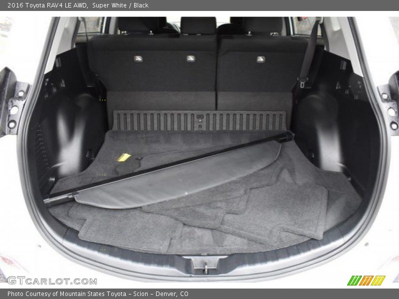 Super White / Black 2016 Toyota RAV4 LE AWD