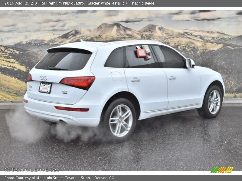 Glacier White Metallic / Pistachio Beige 2016 Audi Q5 2.0 TFSI Premium Plus quattro