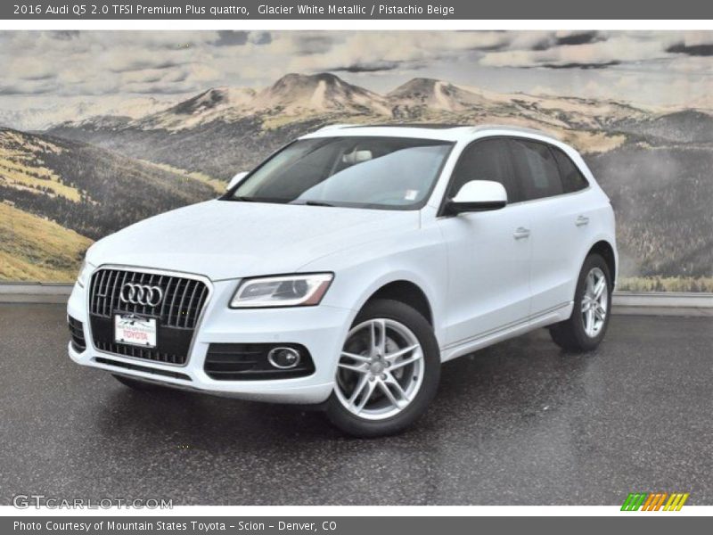 Glacier White Metallic / Pistachio Beige 2016 Audi Q5 2.0 TFSI Premium Plus quattro