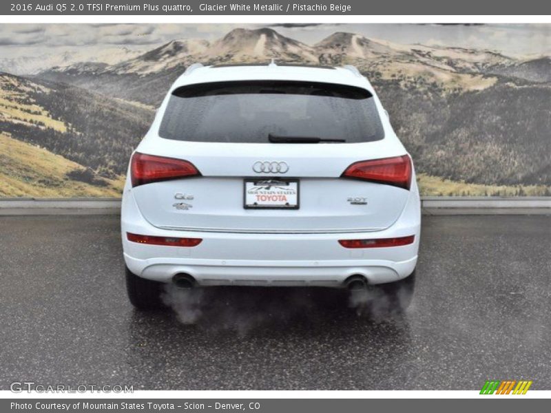 Glacier White Metallic / Pistachio Beige 2016 Audi Q5 2.0 TFSI Premium Plus quattro