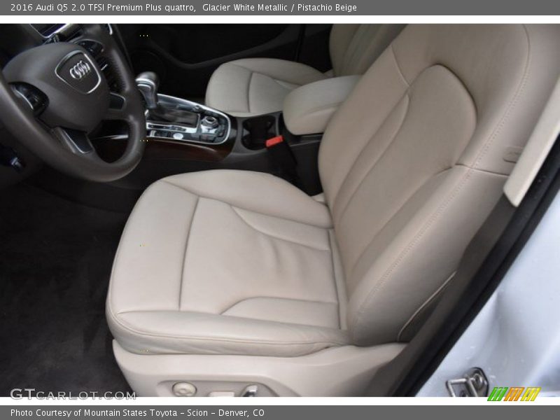Glacier White Metallic / Pistachio Beige 2016 Audi Q5 2.0 TFSI Premium Plus quattro