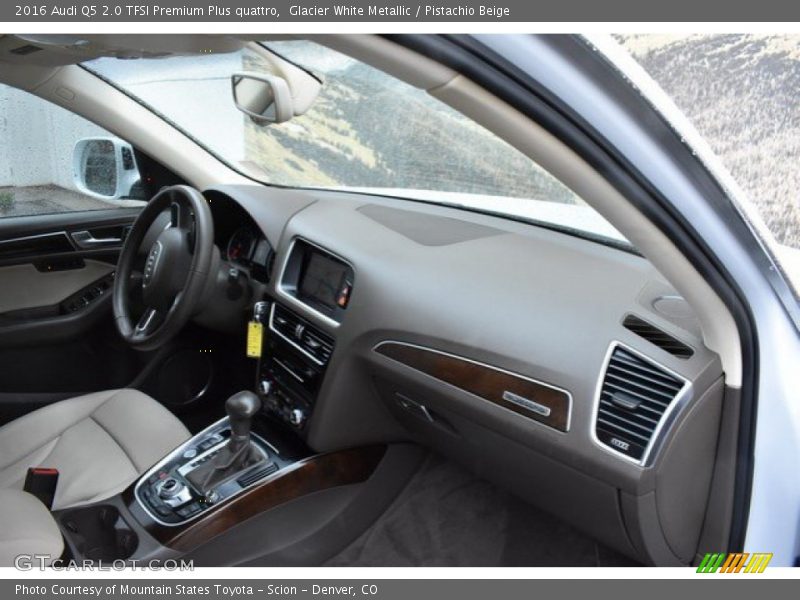 Glacier White Metallic / Pistachio Beige 2016 Audi Q5 2.0 TFSI Premium Plus quattro