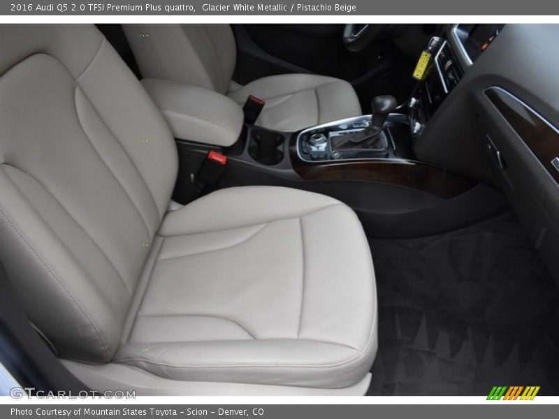 Glacier White Metallic / Pistachio Beige 2016 Audi Q5 2.0 TFSI Premium Plus quattro