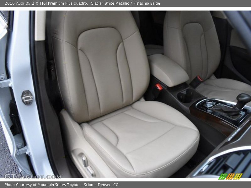 Glacier White Metallic / Pistachio Beige 2016 Audi Q5 2.0 TFSI Premium Plus quattro