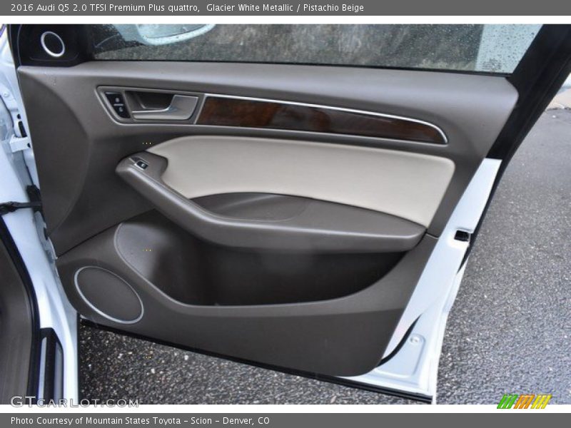 Glacier White Metallic / Pistachio Beige 2016 Audi Q5 2.0 TFSI Premium Plus quattro