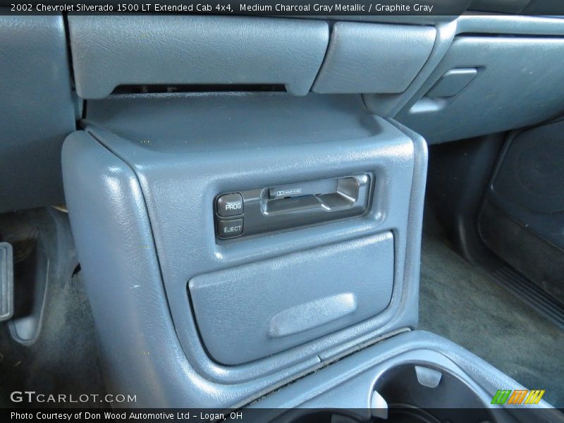 Medium Charcoal Gray Metallic / Graphite Gray 2002 Chevrolet Silverado 1500 LT Extended Cab 4x4