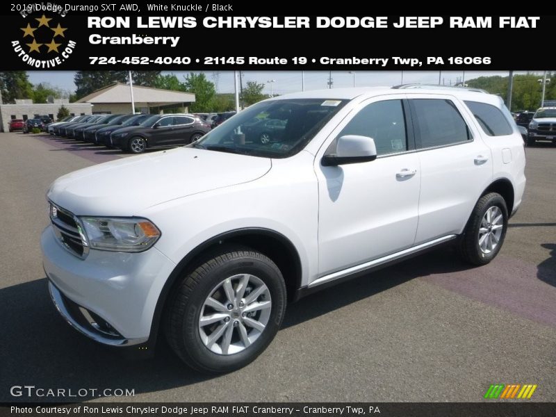 White Knuckle / Black 2019 Dodge Durango SXT AWD