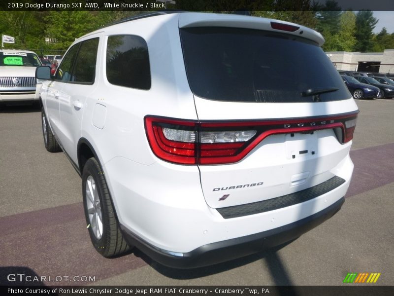 White Knuckle / Black 2019 Dodge Durango SXT AWD