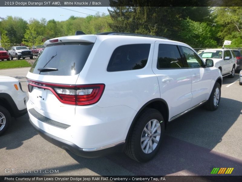 White Knuckle / Black 2019 Dodge Durango SXT AWD