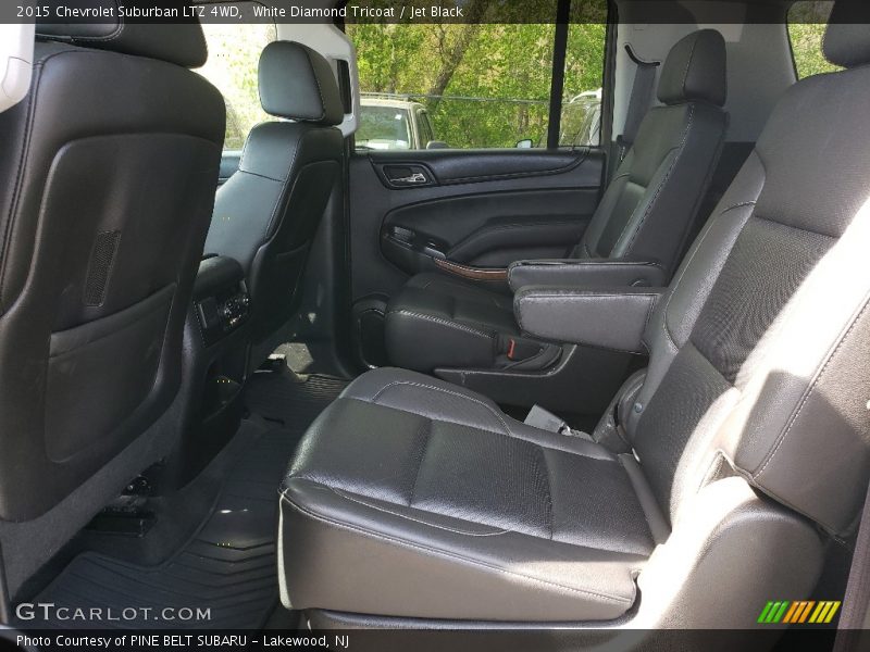 White Diamond Tricoat / Jet Black 2015 Chevrolet Suburban LTZ 4WD