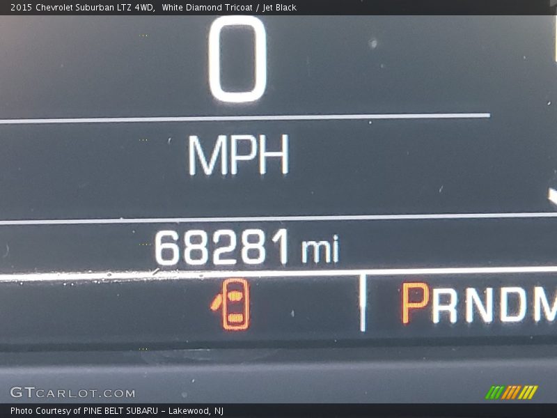 White Diamond Tricoat / Jet Black 2015 Chevrolet Suburban LTZ 4WD