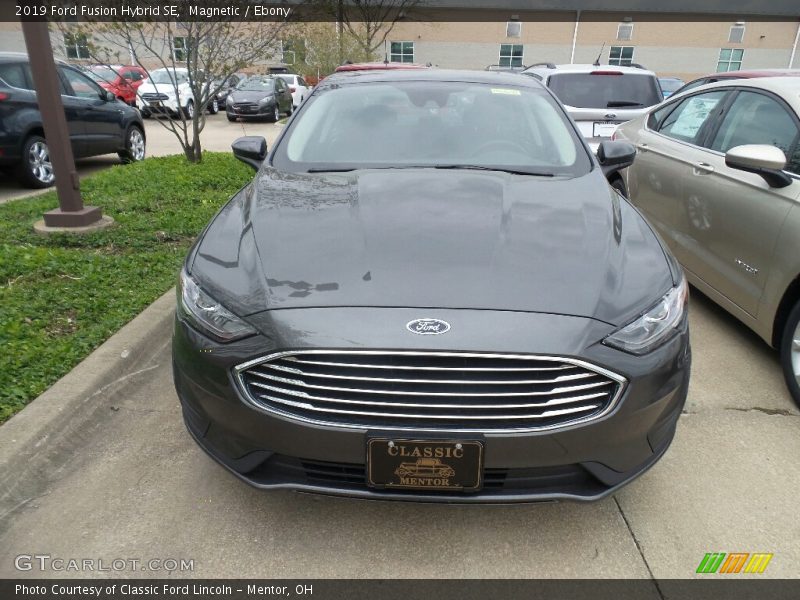 Magnetic / Ebony 2019 Ford Fusion Hybrid SE