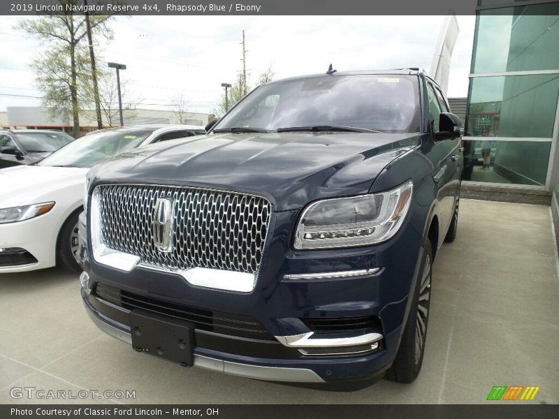  2019 Navigator Reserve 4x4 Rhapsody Blue