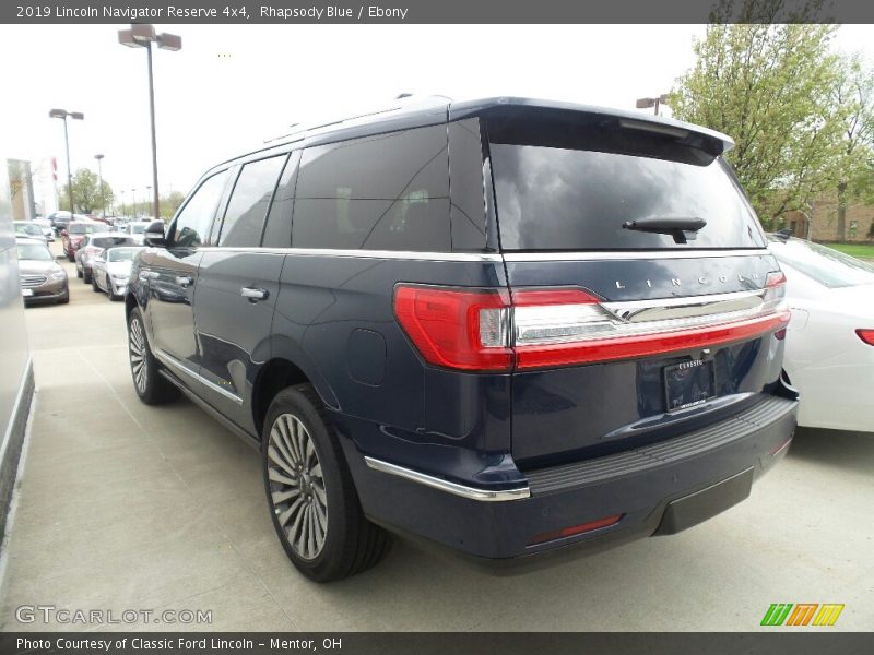  2019 Navigator Reserve 4x4 Rhapsody Blue