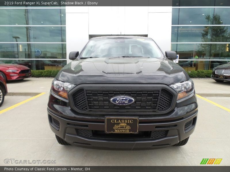 Shadow Black / Ebony 2019 Ford Ranger XL SuperCab