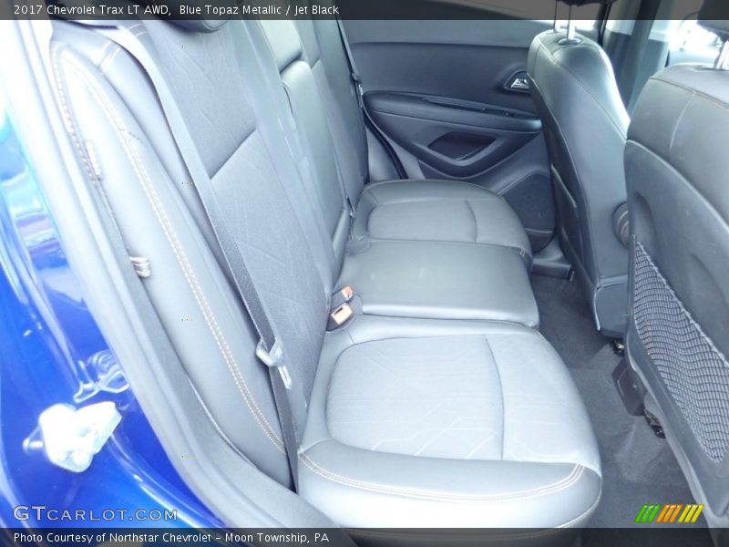 Blue Topaz Metallic / Jet Black 2017 Chevrolet Trax LT AWD