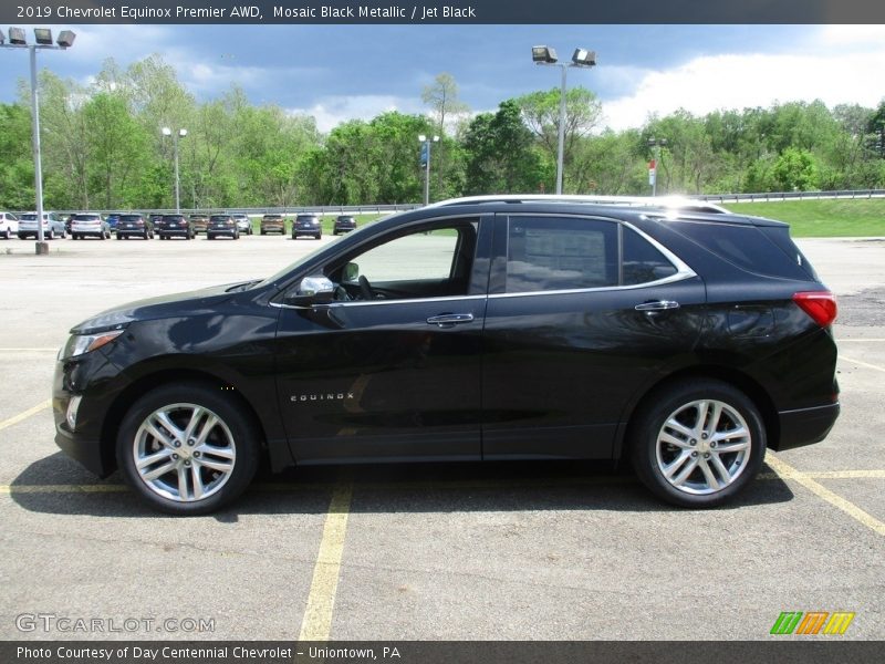 Mosaic Black Metallic / Jet Black 2019 Chevrolet Equinox Premier AWD