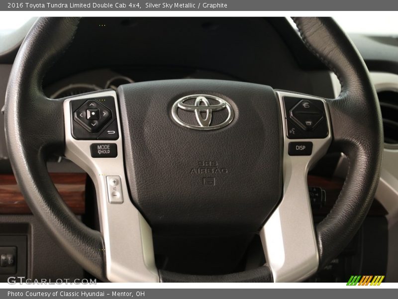 Silver Sky Metallic / Graphite 2016 Toyota Tundra Limited Double Cab 4x4