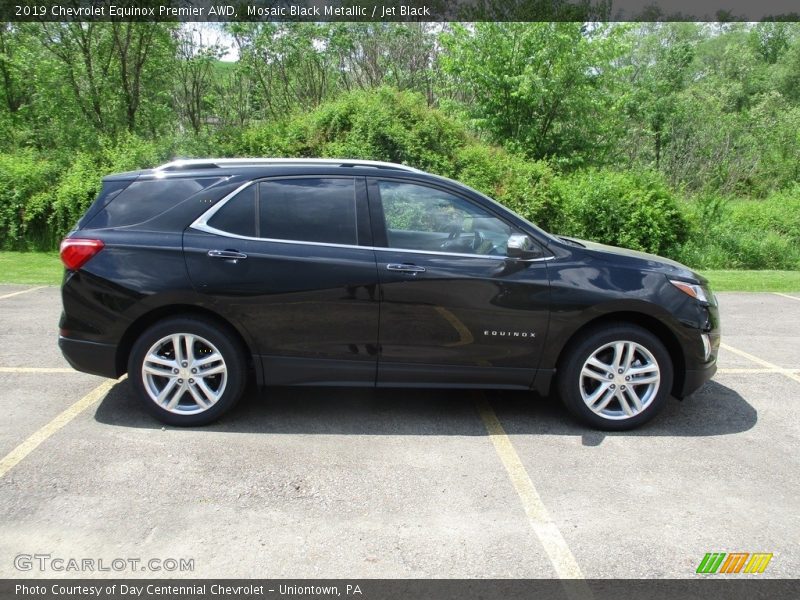 Mosaic Black Metallic / Jet Black 2019 Chevrolet Equinox Premier AWD