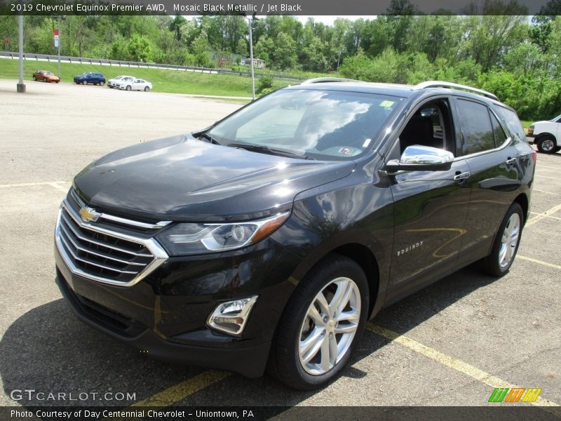 Mosaic Black Metallic / Jet Black 2019 Chevrolet Equinox Premier AWD