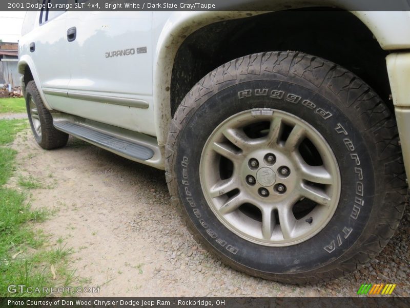 Bright White / Dark Slate Gray/Taupe 2001 Dodge Durango SLT 4x4