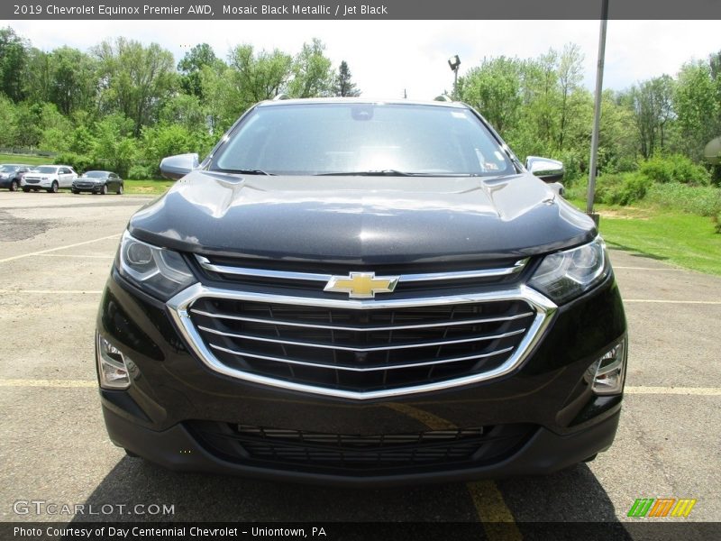Mosaic Black Metallic / Jet Black 2019 Chevrolet Equinox Premier AWD