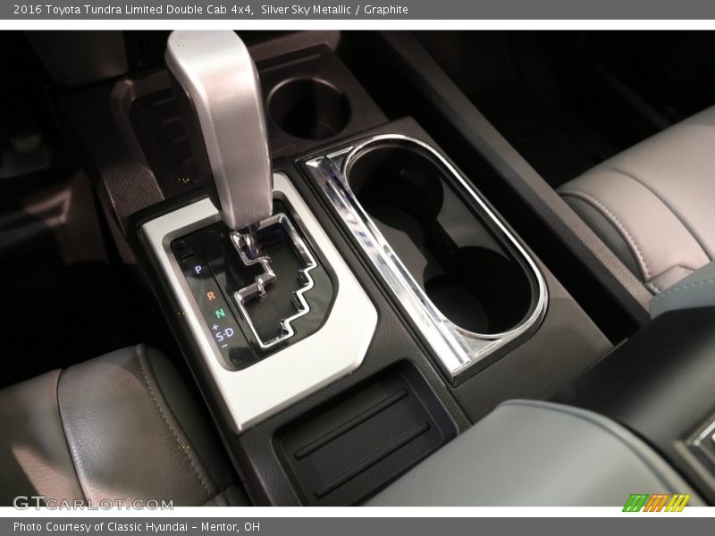 Silver Sky Metallic / Graphite 2016 Toyota Tundra Limited Double Cab 4x4