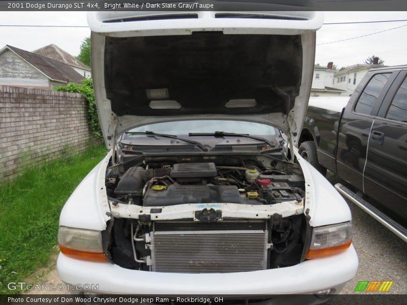 Bright White / Dark Slate Gray/Taupe 2001 Dodge Durango SLT 4x4
