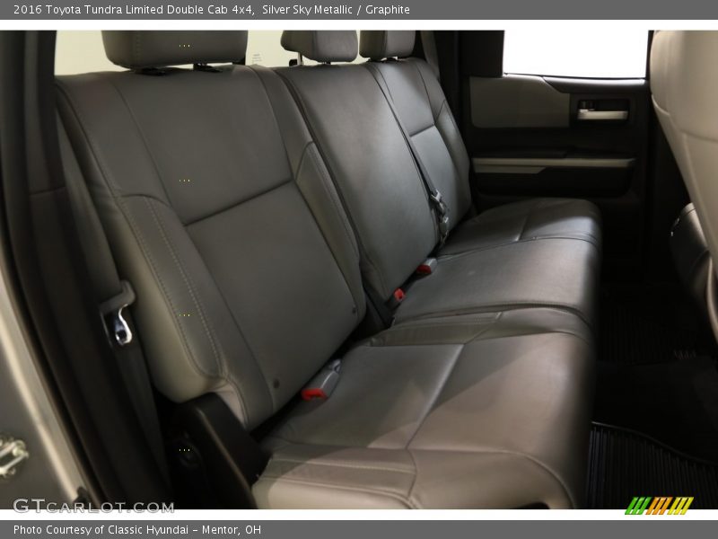 Silver Sky Metallic / Graphite 2016 Toyota Tundra Limited Double Cab 4x4