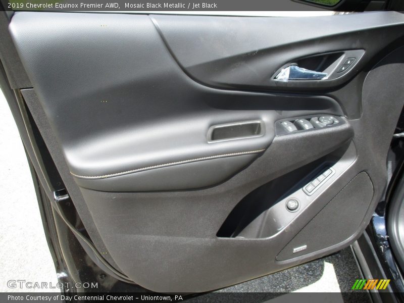 Mosaic Black Metallic / Jet Black 2019 Chevrolet Equinox Premier AWD