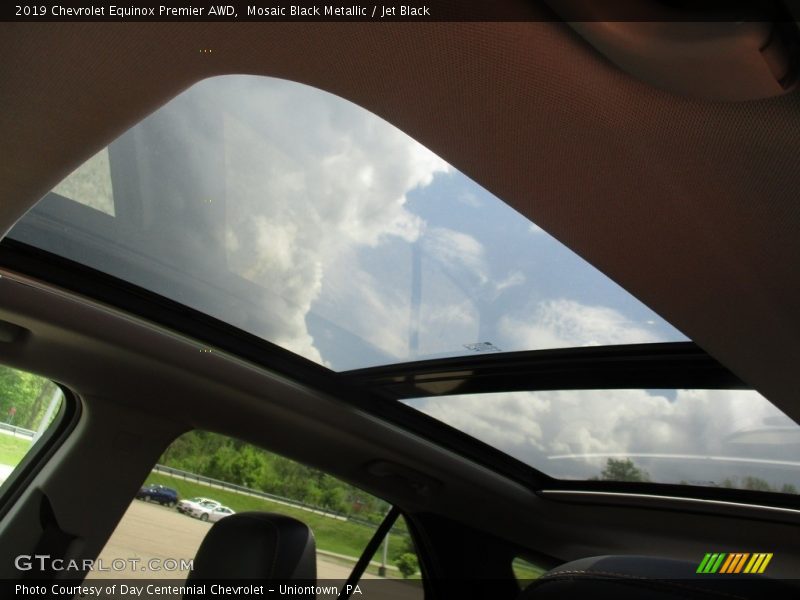 Mosaic Black Metallic / Jet Black 2019 Chevrolet Equinox Premier AWD