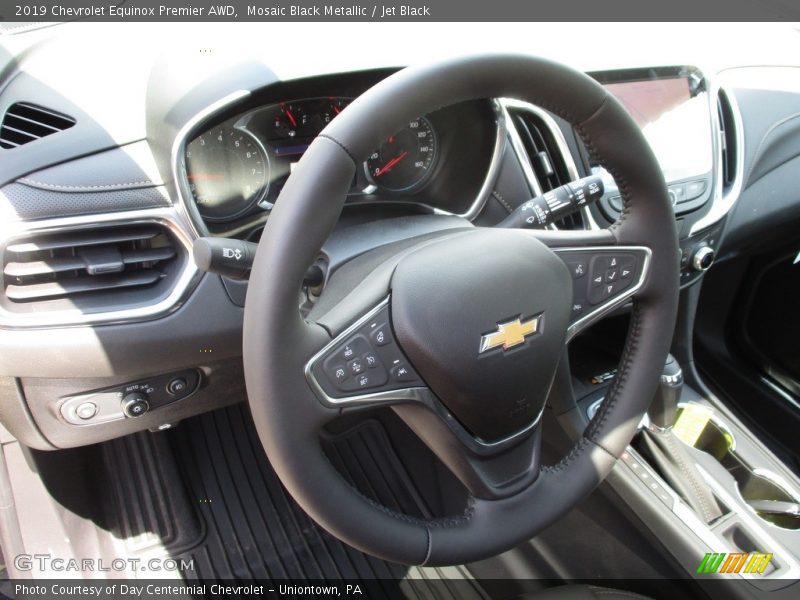 Mosaic Black Metallic / Jet Black 2019 Chevrolet Equinox Premier AWD