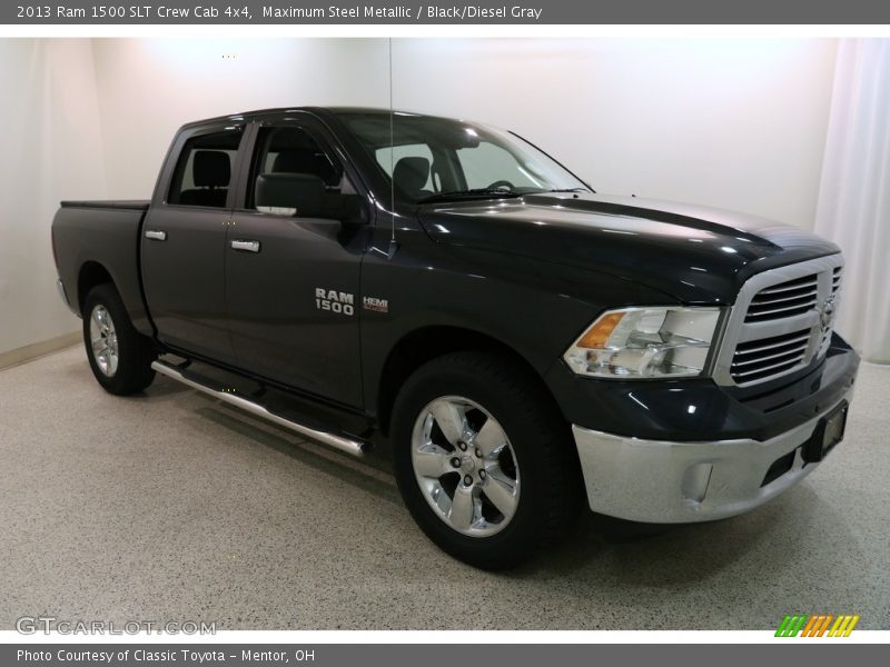 Maximum Steel Metallic / Black/Diesel Gray 2013 Ram 1500 SLT Crew Cab 4x4