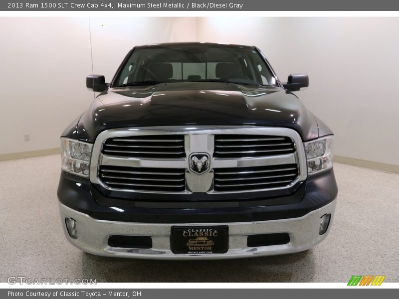 Maximum Steel Metallic / Black/Diesel Gray 2013 Ram 1500 SLT Crew Cab 4x4