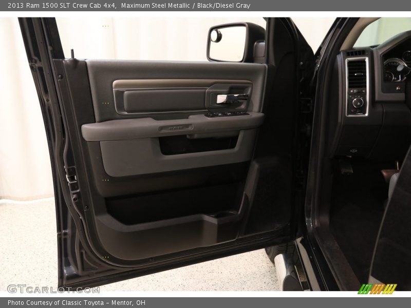 Maximum Steel Metallic / Black/Diesel Gray 2013 Ram 1500 SLT Crew Cab 4x4