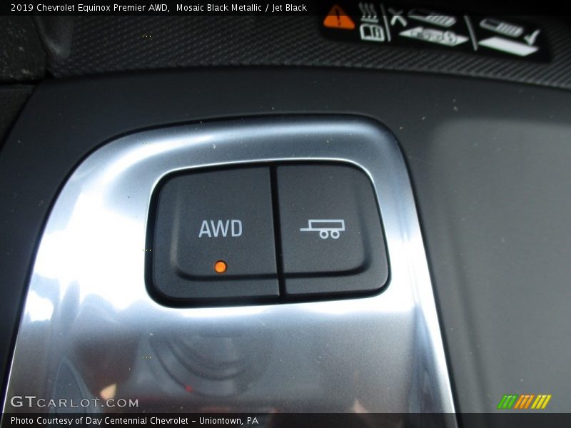 Mosaic Black Metallic / Jet Black 2019 Chevrolet Equinox Premier AWD
