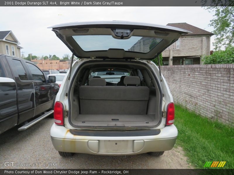 Bright White / Dark Slate Gray/Taupe 2001 Dodge Durango SLT 4x4
