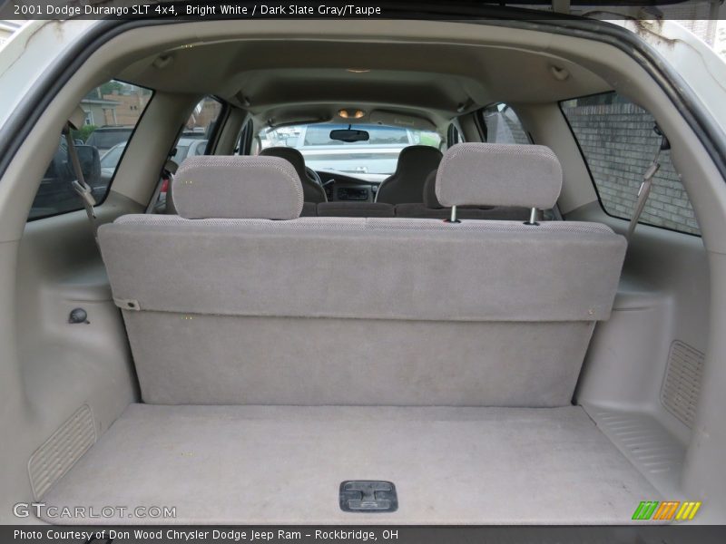 Bright White / Dark Slate Gray/Taupe 2001 Dodge Durango SLT 4x4