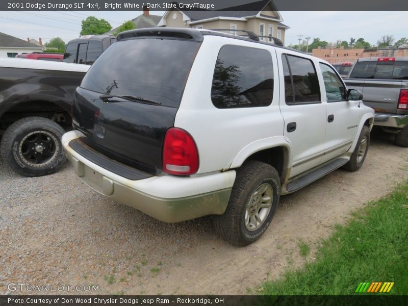 Bright White / Dark Slate Gray/Taupe 2001 Dodge Durango SLT 4x4