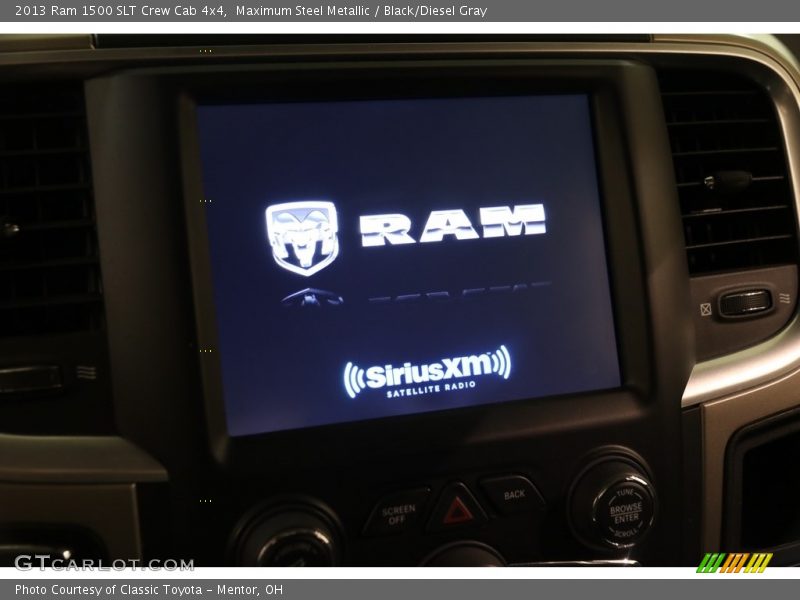 Maximum Steel Metallic / Black/Diesel Gray 2013 Ram 1500 SLT Crew Cab 4x4