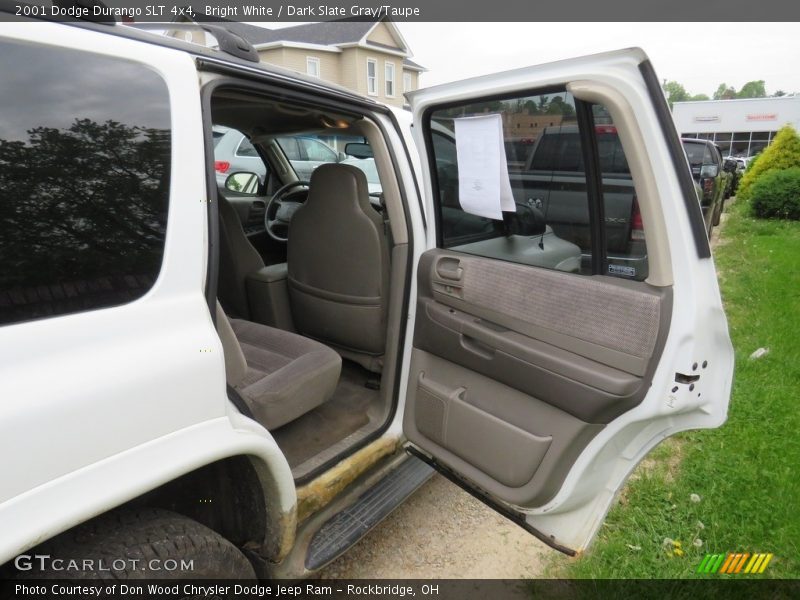 Bright White / Dark Slate Gray/Taupe 2001 Dodge Durango SLT 4x4