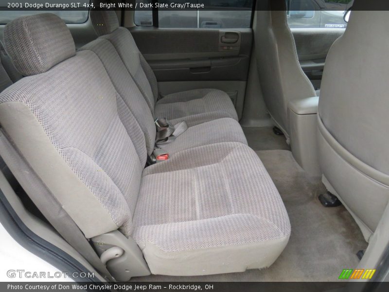 Bright White / Dark Slate Gray/Taupe 2001 Dodge Durango SLT 4x4