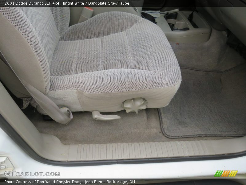Bright White / Dark Slate Gray/Taupe 2001 Dodge Durango SLT 4x4
